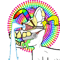 Horse Unicorn Sticker