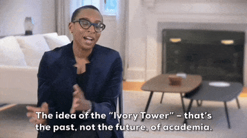 Ivory Tower Academia GIF by GIPHY News