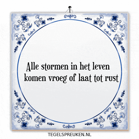 Storm Hoop GIF by Tegelspreuken.nl