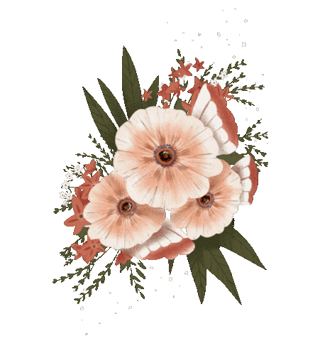 Pink Flower Sticker