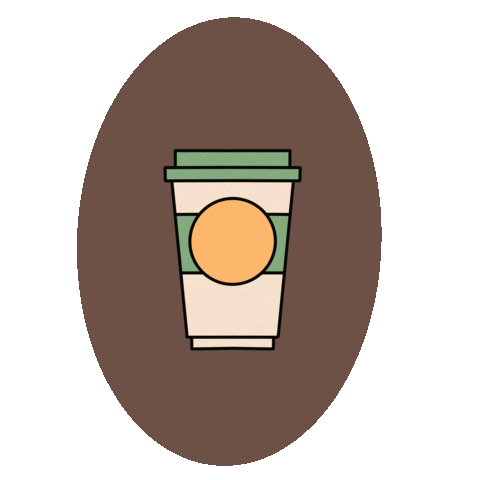 Shadrina_illustrator giphyupload cup starbucks coffe Sticker
