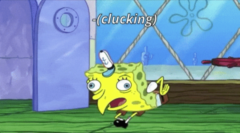 Spongebob Mocking GIF