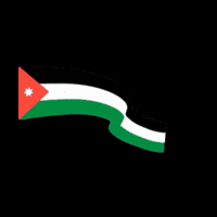Hashemite Kingdom Of Jordan Flag GIF by All Jordan Youth Commission