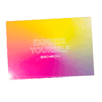 Express Yourself Rainbow Sticker by Birchbox