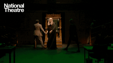 Shake Hands Politics GIF by National Theatre