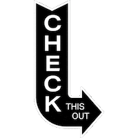 ThatMotionStudio look arrow point here Sticker