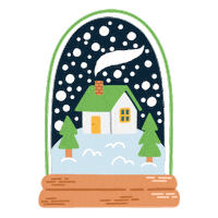 Christmas Snow Sticker by leroymerlinstudio