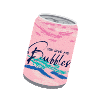 parcelisland love bubbles basic seltzer Sticker