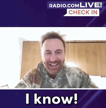 Check In I Know GIF by Audacy