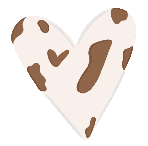 White Heart Sticker by Melissa
