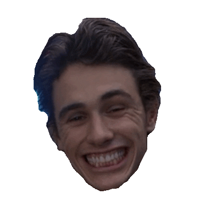james franco STICKER by imoji