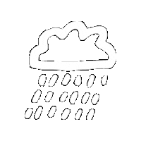 Winter Regen Sticker by gro-up