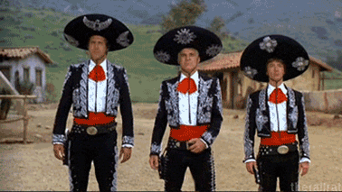 Three Amigos GIF