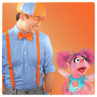 High Five Sesame Street GIF by Moonbug