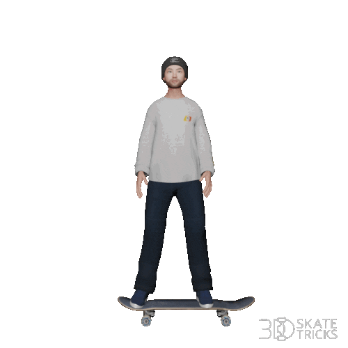 3dskatetricks skate skateboard skateboarding street Sticker