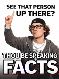 Pointing Up The Truth GIF by Jan Metternich