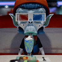 Sipping Uh Oh GIF by Moonie