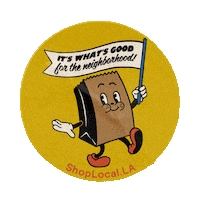 Shop Small Los Angeles Sticker by Shop Local Los Angeles County