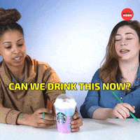 Starbucks National Unicorn Day GIF by BuzzFeed