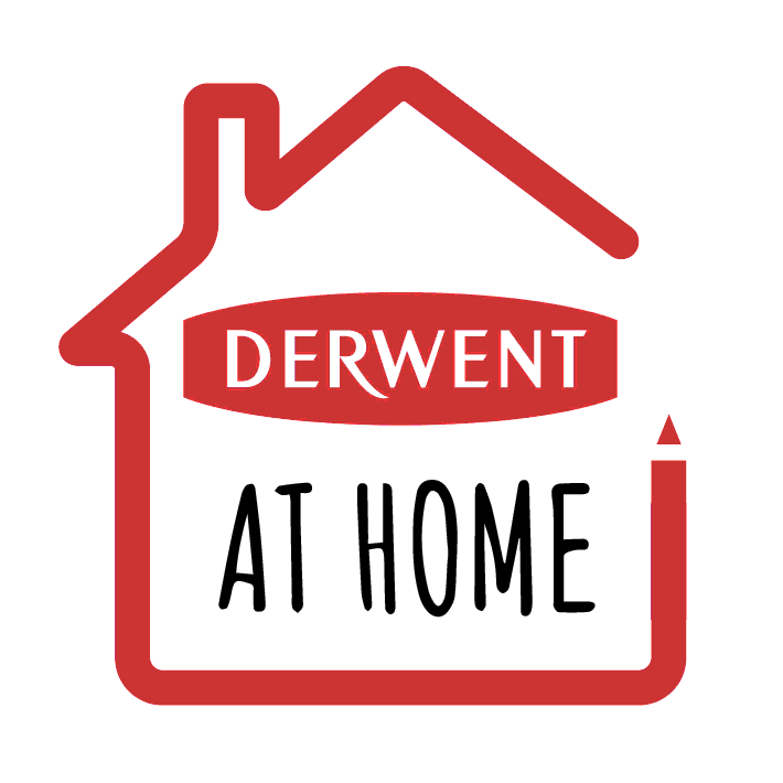 At Home Sticker by Derwent