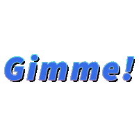 Gimme Please Sticker by Snack Toronto Social Media Agency