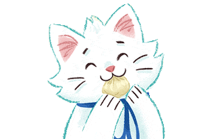 Happy Cat Sticker by Simon Kids