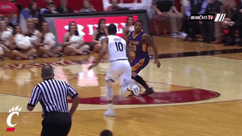 slam dunk GIF by University of Cincinnati Athletics