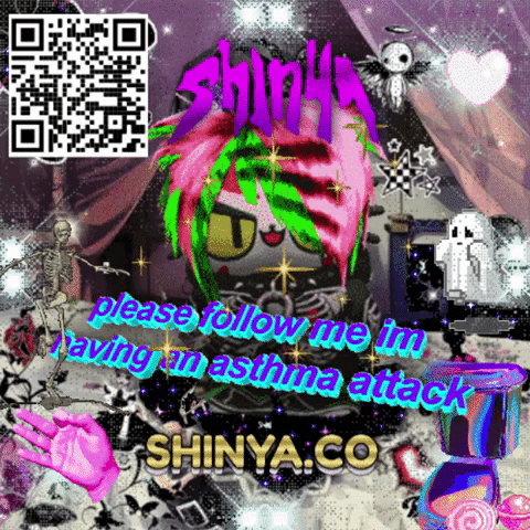 shinyaco emo goth y2k myspace GIF