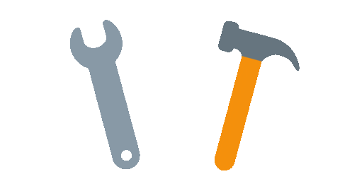 emojivid giphyupload emoji construction hammer Sticker