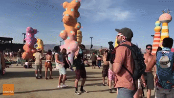 Man Makes Fun of Millennials Posing for Photos at Coachella