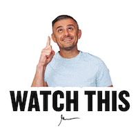 Eyes Look Up Sticker by GaryVee