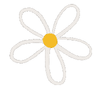 ilustranaka love white flower amor Sticker