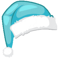 Santa Hat Christmas Sticker by The Children's Place