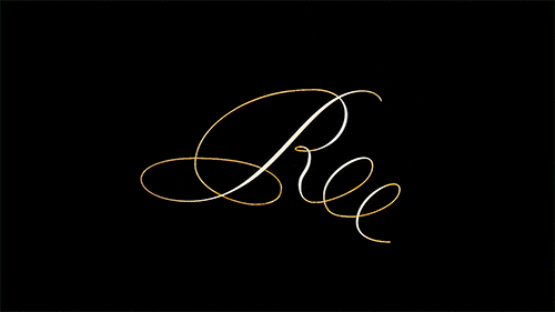 hair typography GIF by Digg