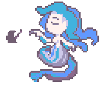 Pixel Magic Sticker by Ota Jaider