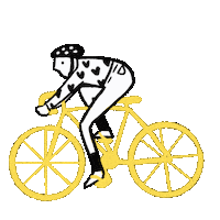 Bike Ride Sticker by HAMTARINA