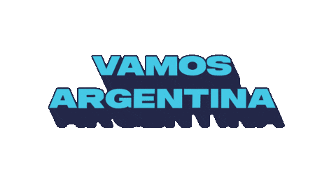 Vamos Argentina World Cup Sticker