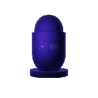 Memphis Ultramarine Sticker by AADRE