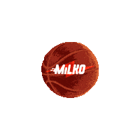 MILKO_DELTA basketball basket rebound chocolatemilk Sticker