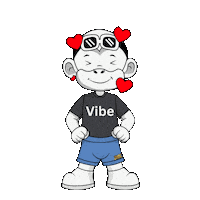 Vibes Sticker by Zhot