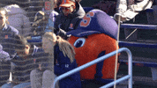 Sitting Syracuse University GIF by TheDreamTeam 