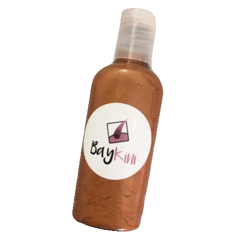Baykini giphyupload gold bronceador baykini Sticker