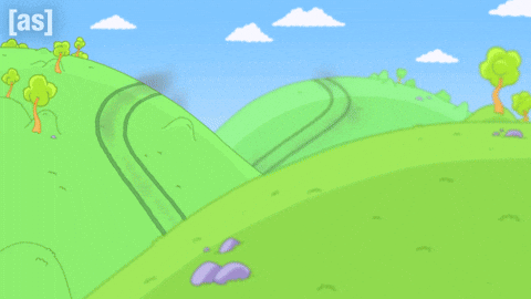 Car Driving Hills GIF by Adult Swim