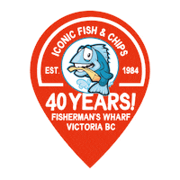 Victoria Bc Yyj Sticker by barbsfishandchips