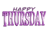 Happy Thursday Sticker by Neeryletters