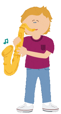 EchoKids music cat animals star Sticker