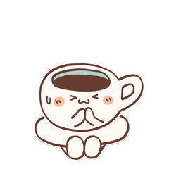 Coffee What Sticker by CGTN V-Studio
