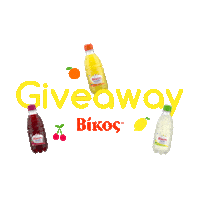 Giveaway Sticker by Vikos Water