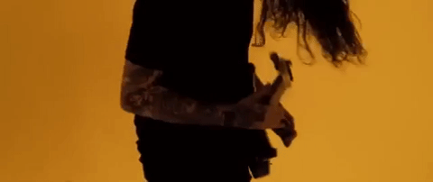 music video black flame GIF