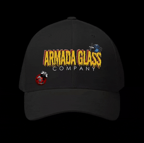 Hat Cap GIF by Armada Glass Company
